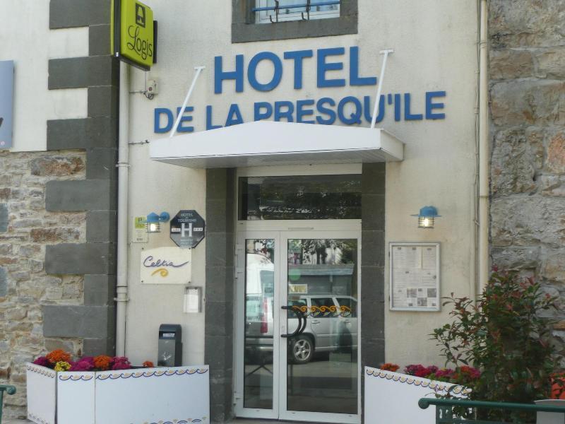 Hotel De La Presqu'Ile Крозон Екстериор снимка